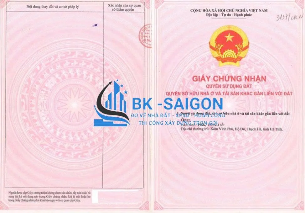 Dịch vụ hoàn công nhà ở quận Gò Vấp