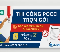 Báo giá thi công trọn gói hệ thống PCCC – Cam kết đúng tiến độ, đúng tiêu chuẩn
