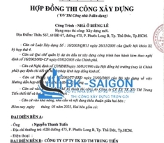 Thủ tục xin cấp phép xây dựng nhà ở riêng lẻ nhanh chóng