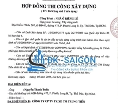 Thủ tục xin cấp phép xây dựng nhà ở riêng lẻ nhanh chóng
