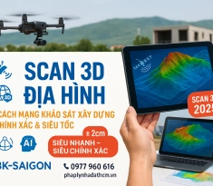 Công Nghệ Scan 3D Địa Hình – Cách Mạng Trong Khảo Sát Xây Dựng