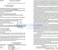 Mẫu giấy phép xây dựng có thời hạn