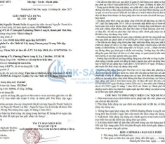 Mẫu giấy phép xây dựng có thời hạn