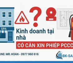 Hộ kinh doanh tại nhà có cần xin phép và lắp đặt hệ thống PCCC không?