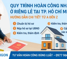 Chi tiết quy định hoàn công nhà ở từ A-Z
