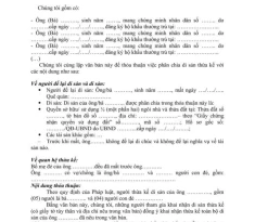 Quy định văn bản phân chia di sản thừa kế và giá trị pháp lý