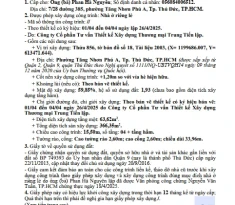 Xin giấy phép nâng tầng thủ đức nhanh, chuẩn, đúng luật