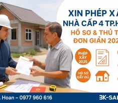 Dịch vụ xin giấy phép xây dựng nhà cấp 4 tại TPHCM