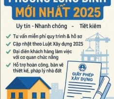 Dịch vụ xin giấy phép xây dựng Phường Long Bình