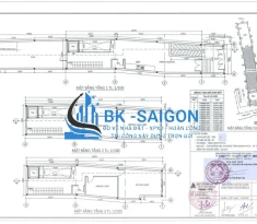 Dự án xin giấy phép xây dựng tầng hầm nhà phố phường Bàn Cờ