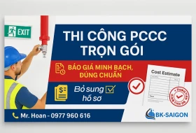 Báo giá thi công trọn gói hệ thống PCCC – Cam kết đúng tiến độ, đúng tiêu chuẩn