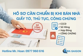 Hồ Sơ Cần Chuẩn Bị Khi Bán Nhà – Giấy Tờ, Thủ Tục, Công Chứng