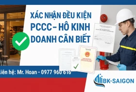 Hướng dẫn thủ tục xin xác nhận đủ điều kiện PCCC cho hộ kinh doanh nhỏ lẻ