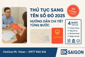 Thủ Tục Sang Tên Sổ Đỏ 2025 – Hướng Dẫn Chi Tiết Từng Bước
