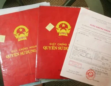 Thủ tục làm sổ đỏ khi tặng cho quyền sử dụng đất