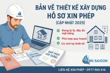  Bản Vẽ Thiết Kế Xây Dựng – Yêu Cầu Và Lưu Ý Khi Nộp Hồ Sơ Xin Phép (Cập Nhật 2025)