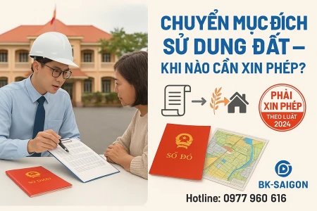Các Trường Hợp Cần Xin Phép Chuyển Mục Đích Sử Dụng Đất – Cập Nhật Mới Nhất 2025