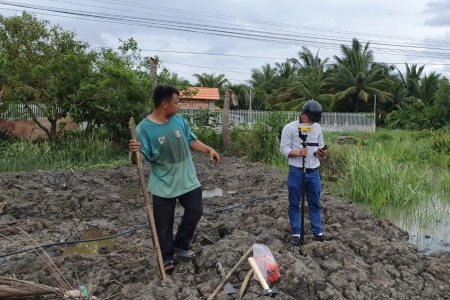 Đo Vẽ Hiện Trạng Định Vị Cắm Ranh Mốc Phường Thủ Đức, TP.HCM
