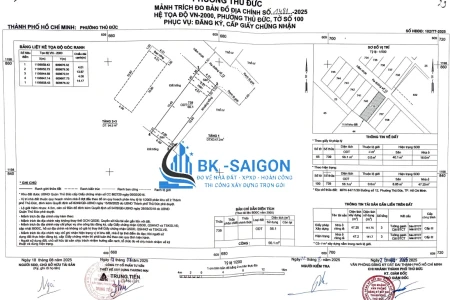 DỊCH VỤ ĐO VẼ HOÀN CÔNG NHÀ Ở PHƯỜNG TRƯỜNG THỌ, TP. THỦ ĐỨC