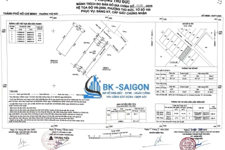DỊCH VỤ ĐO VẼ NHÀ ĐẤT PHƯỜNG CÁT LÁI, TP. HCM