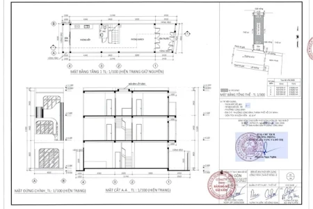 Dịch Vụ Làm Bản Vẽ Xin Phép Xây Dựng Phường Long Bình