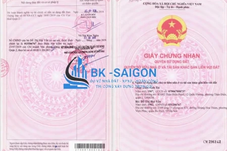 Dịch Vụ Làm Sổ Đỏ Nhà Bè, TP.HCM Uy Tín – Trọn Gói, Nhanh Chóng