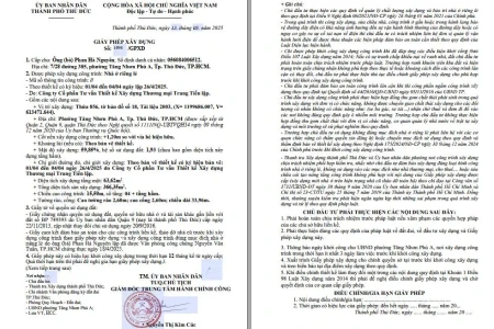 Dịch vụ xin giấy phép xây dựng Quận 2, TP.HCM