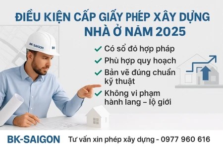 Điều Kiện Cấp Giấy Phép Xây Dựng Nhà Ở Riêng Lẻ Năm 2025