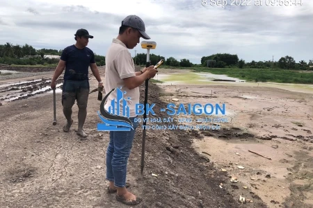 Đo Vẽ Hiện Trạng Định Vị Cắm Ranh Mốc Phường Bình Trưng, TP.HCM