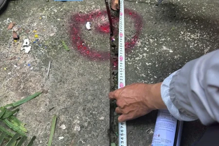 Dự án đo vẽ tranh chấp – cắm mốc ranh tại xã Bình Chánh