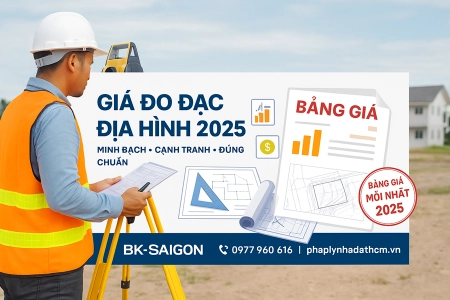  Giá Dịch Vụ Đo Đạc Địa Hình Năm 2025 – Cập Nhật Mới Nhất