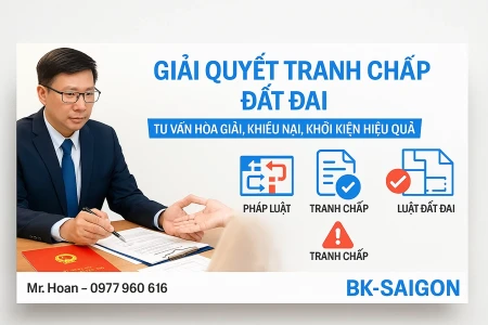 Giải Quyết Tranh Chấp Đất Đai – Tư Vấn Hòa Giải, Khiếu Nại, Khởi Kiện Hiệu Quả