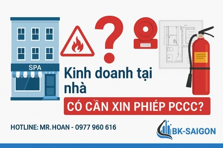 Hộ kinh doanh tại nhà có cần xin phép và lắp đặt hệ thống PCCC không?