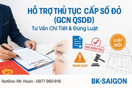 Quy Trình, Thủ Tục Cấp Đổi Sổ Đỏ TP. HCM