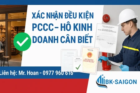 Hướng dẫn thủ tục xin xác nhận đủ điều kiện PCCC cho hộ kinh doanh nhỏ lẻ