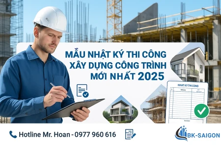 Mẫu Nhật Ký Thi Công Xây Dựng Công Trình Mới Nhất 2025