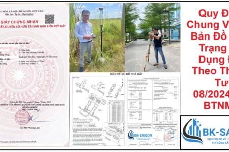 Quy Định Chung Về Lập Bản Đồ Hiện Trạng Sử Dụng Đất Theo Thông Tư 08/2024/TT-BTNMT