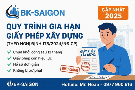 Quy Trình Gia Hạn Giấy Phép Xây Dựng Theo Nghị Định 175/2024/NĐ-CP (Cập Nhật 2025)