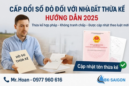 Thủ Tục Cấp Đổi Sổ Đỏ Đối Với Nhà Đất Thừa Kế – Cập Nhật Mới Nhất 2025
