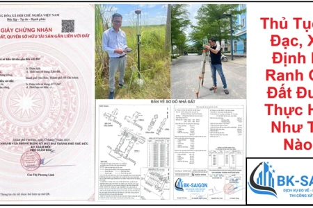 Thủ Tục Đo Đạc, Xác Định Lại Ranh Giới Đất Được Thực Hiện Như Thế Nào?