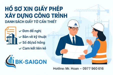 Thủ tục xin giấy phép xây dựng nhanh chóng, hiệu quả