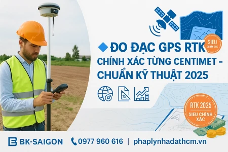 Ứng Dụng GPS RTK Trong Đo Đạc Địa Hình – Chính Xác Từng Centimet