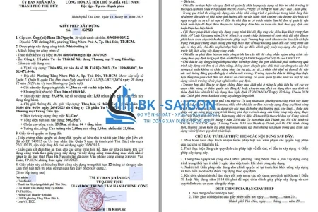 Hỗ trợ tư vấn xin giấy phép xây dựng nhà ở riêng lẻ