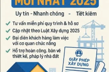 Dịch vụ xin giấy phép xây dựng Phường Long Bình