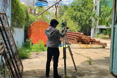 Dự án xin giấy phép xây dựng nhà phố 4 tầng tại phường Tân Thuận