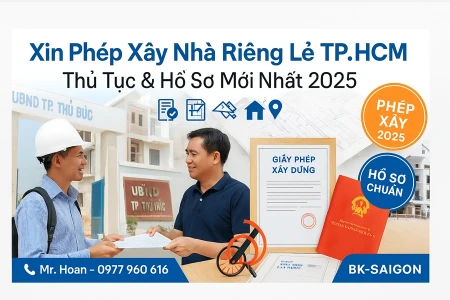 Xin Phép Xây Dựng Nhà Ở Riêng Lẻ Tại TP. Hồ Chí Minh – Cần Chuẩn Bị Gì?