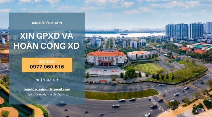 Dịch Vụ Xin Phép Xây dựng, Hoàn Công Nhà ở Tp.HCM - Uy Tín, Đảm Bảo