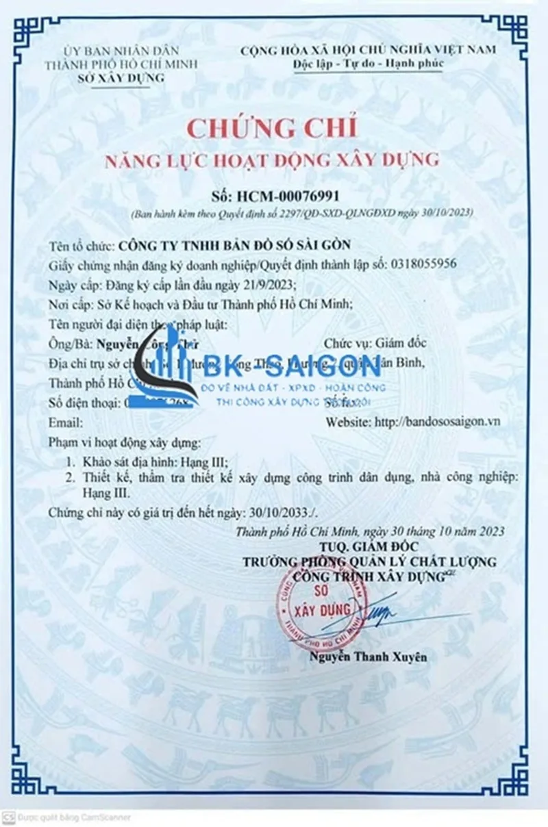 đo đạc cắm mốc ranh phường An Khánh