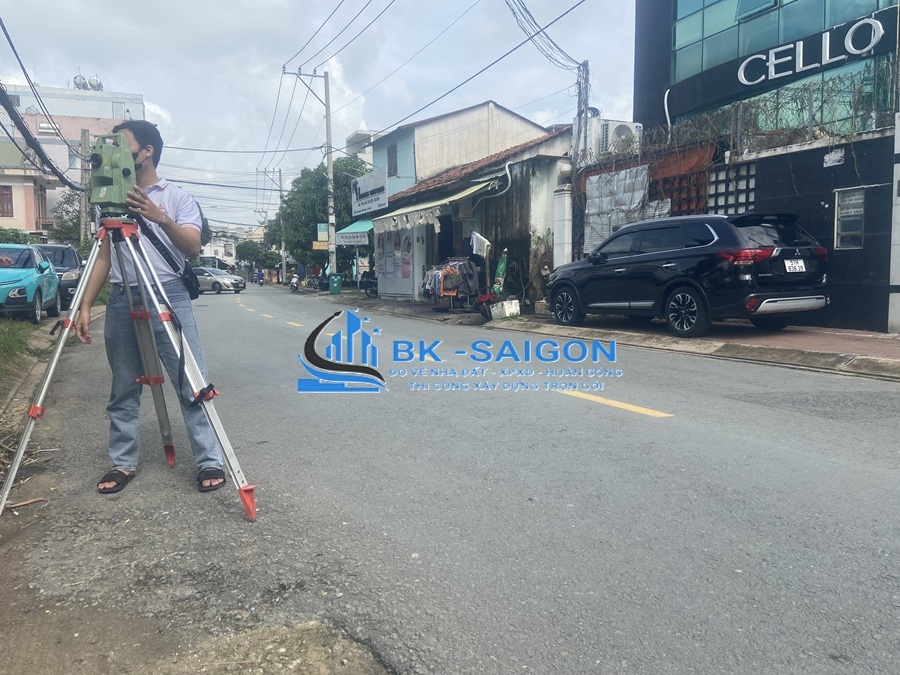 Đo vẽ hiện trạng cắm ranh mốc phường An Khánh