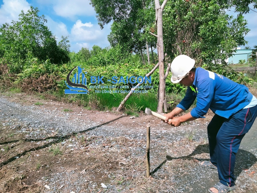 Đo vẽ hiện trạng cắm ranh mốc phường An Khánh